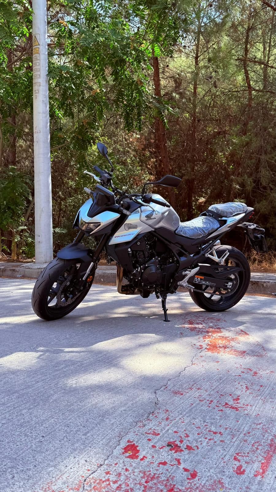 A sınıfı motor ehliyeti - Honda Hornet 750 eğitimi