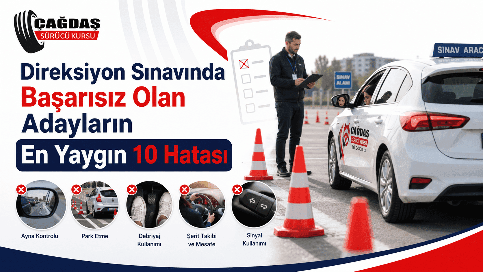 Direksiyon Sınavında Başarısız Olan Adayların En Yaygın 10 Hatası