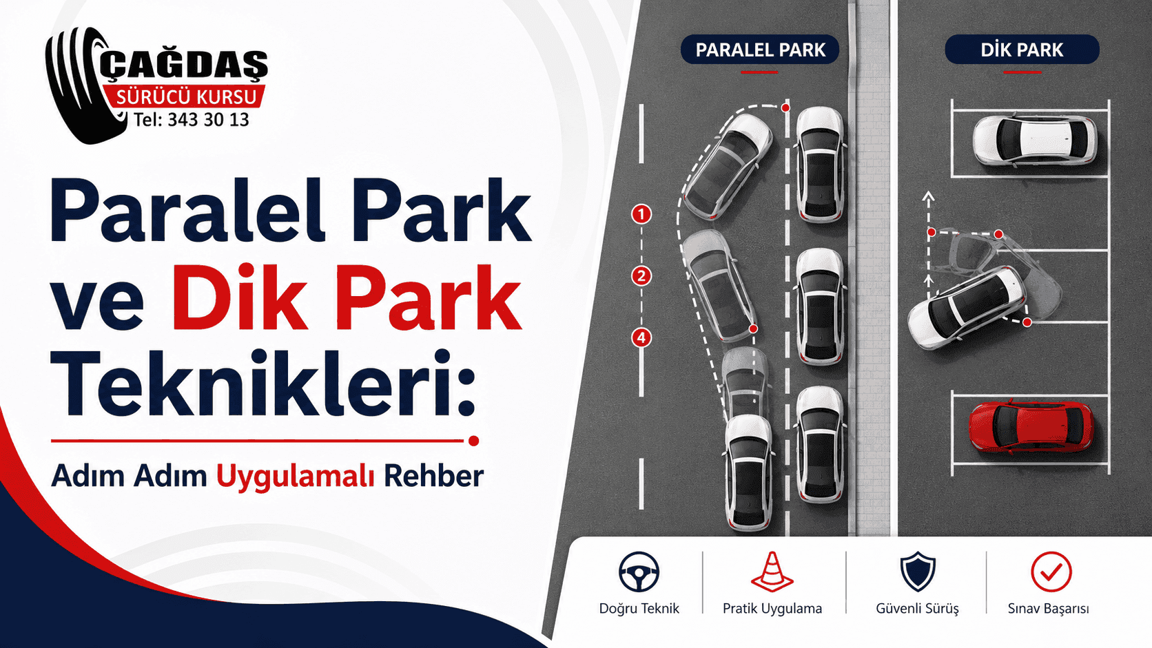 Paralel Park ve Dik Park Teknikleri: Adım Adım Uygulamalı Rehber